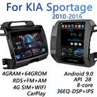 4G + 64G DSP 2 din Android 8. 0 4G сетевой автомобильный Радио мультимедийный видеоплеер для KIA Sportage 3 9,0 2010-2011 Voor Tesla Stijl экран