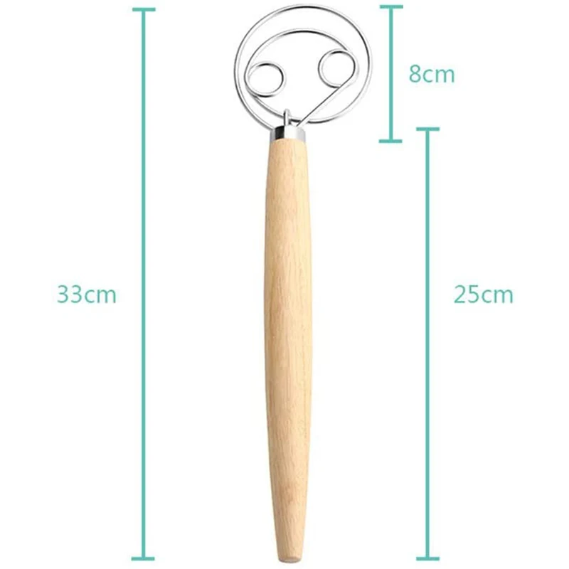 Датский венчик для теста ручной хлеб Смеситель Венчик Кухня выпечки инструменты