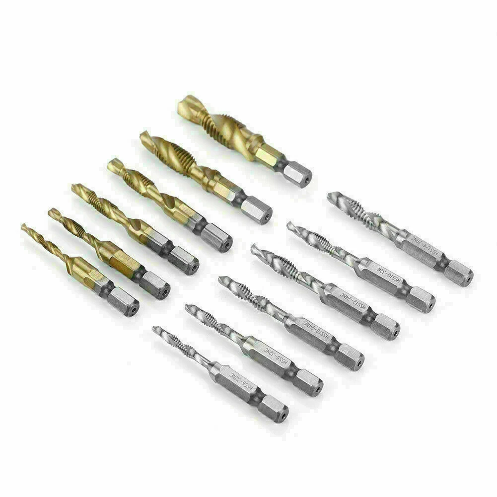 

Woodworking Drill Bits High hardness High Speed Steel Screw Thread Tap Drill Bit