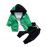 new spring autumn baby girl clothes children boys hooded jacket t shirt pants 3pcssets toddler fashion costume kids tracksuits