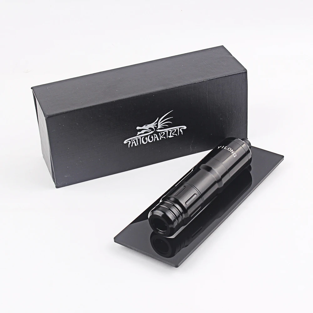 Мощная тату-ручка вращающаяся тату-машинка алюминиевый сплав Электрический