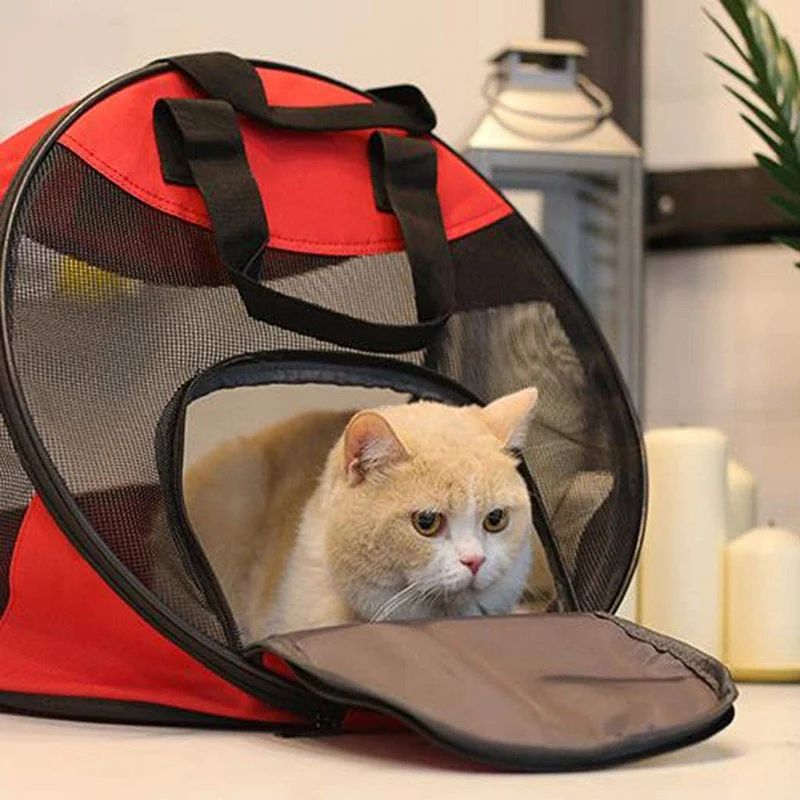 Прочная переносная сумка для домашних животных воздухопроницаемая переноска