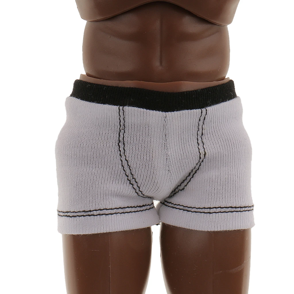 

1/6 Scale White Vest Underwear Fit 12inch Figures Clothes