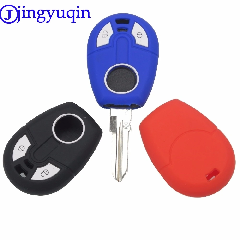 Новинка jingyuqin запасной телефон 2 кнопки дистанционный ключ|2 button|key case fiatkey silicone |