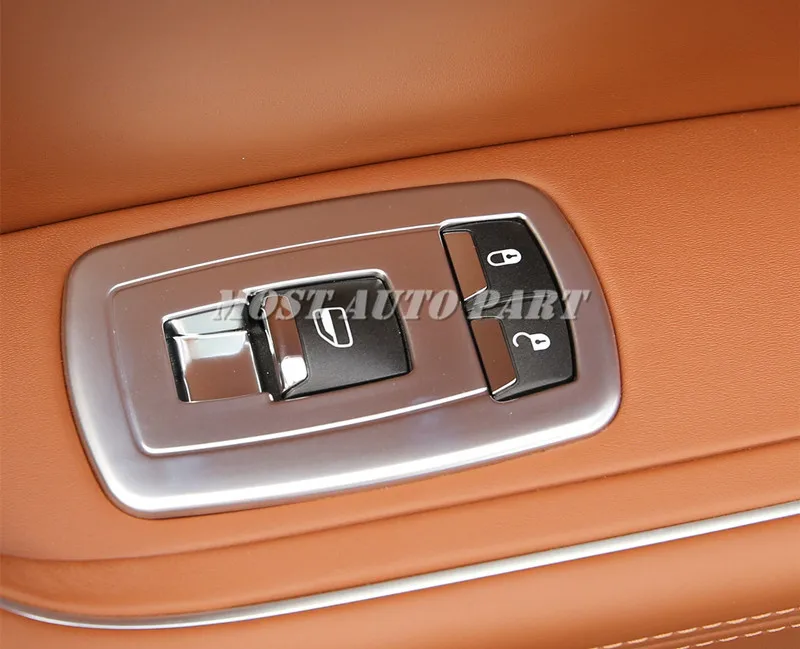 ABS крышка переключателя двери автомобиля подлокотника окна 4 шт. для Maserati ghiсот