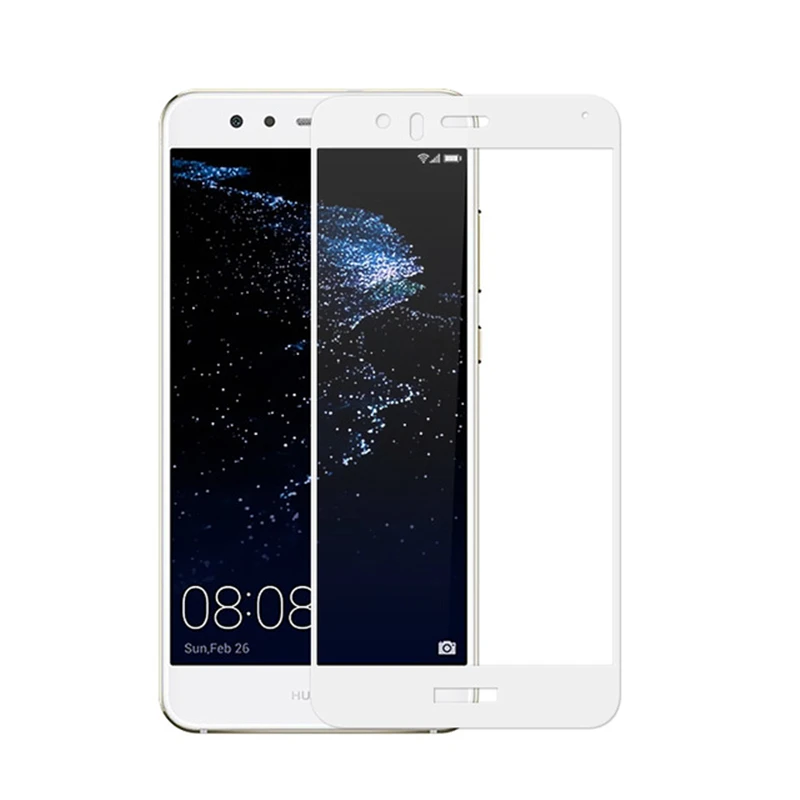 2 шт., закаленное стекло для huawei P10 lite, полное покрытие, защита экрана, защитная пленка, закаленное стекло для huawei P10 lite
