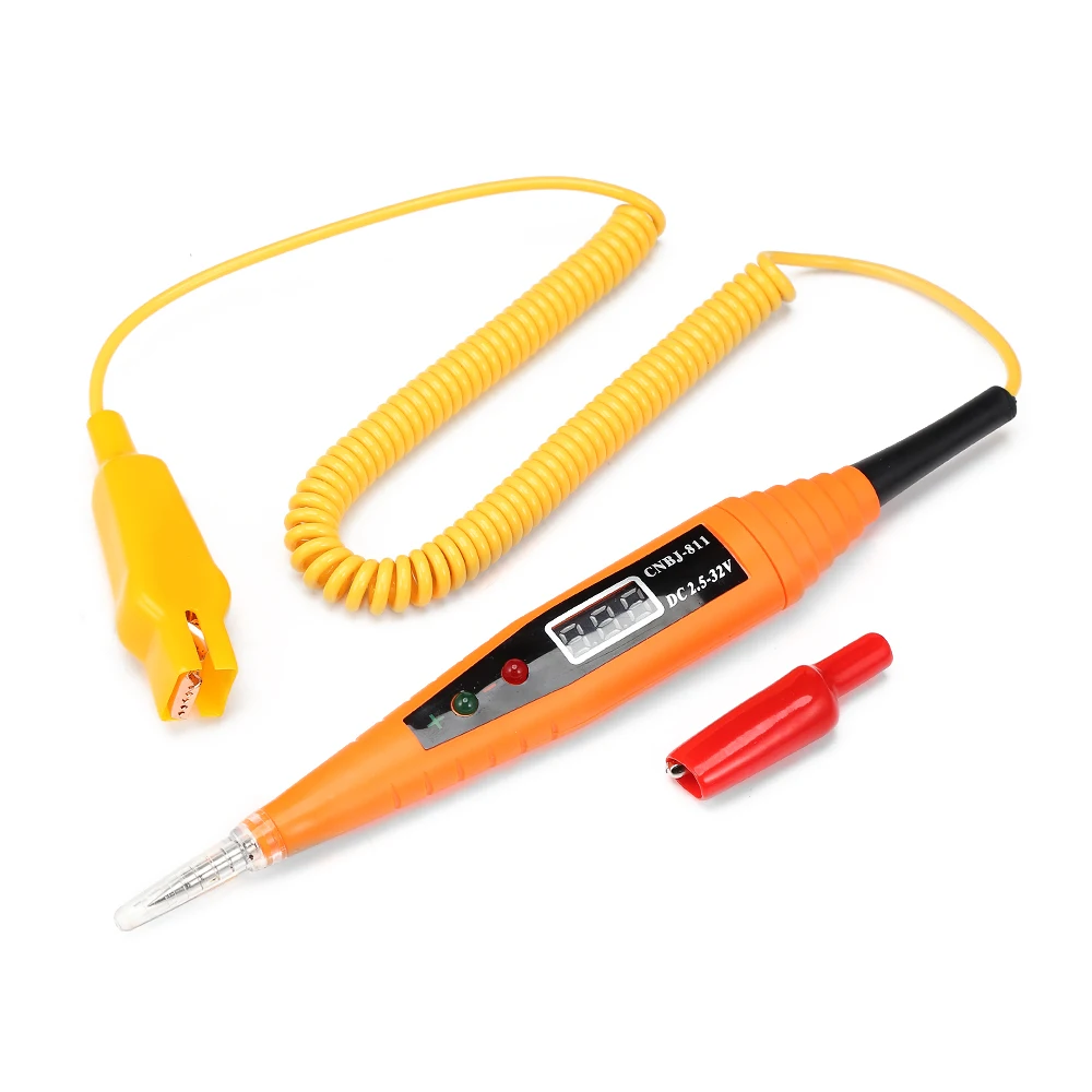 Автомобильная электрическая схема тест ручка цифровой дисплей тестер