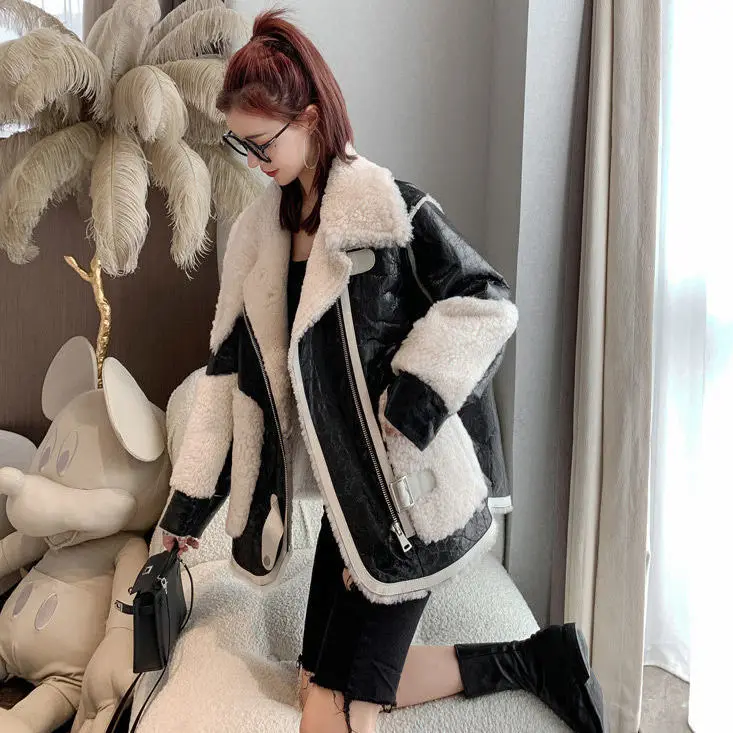 Куртка Для женщин пальто с искусственным мехом зимнее поярок шить из