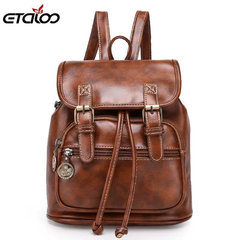 Новые поступления женские рюкзаки Модные Винтажные для девочек студенческие