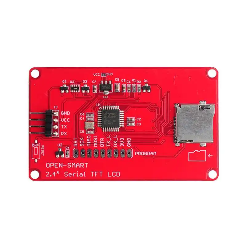 2.4 Inch 240X320 5V UART Serial TFT LCD Touch Screen Dipslay Module Compatible with Arduino R3 OPEN-SMART STM32