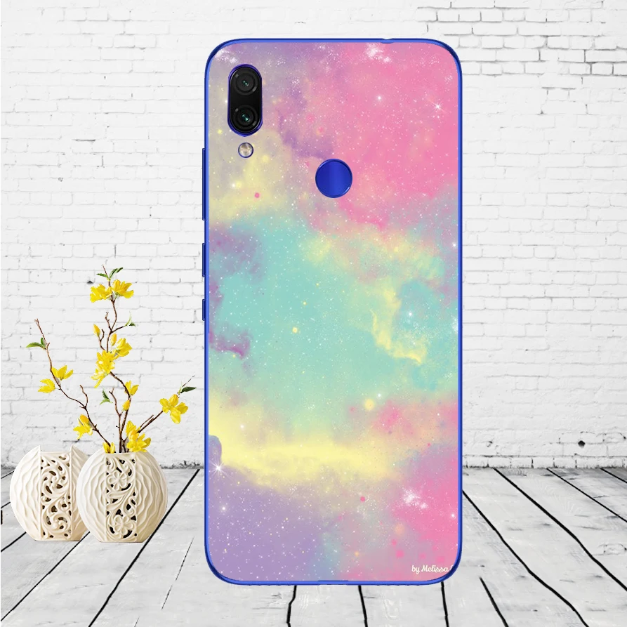 C45 Чехол для Xiaomi Redmi Note 7, силиконовый чехол для Xiaomi Redmi Note 7, задняя крышка, чехол для Redmi Note 7, чехол для телефона - Цвет: C45