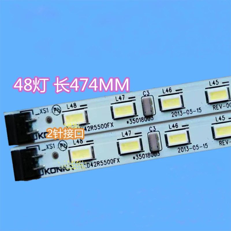 

New 42" LED42R5500FX 35018003 35018002 37022722 35018220 35018267 For Konka LED Strip 48 LEDS 472MM