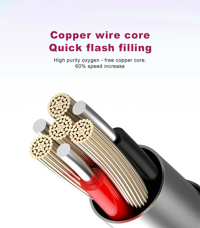 2M 3A Magnetic Cable Quick charge 3.0 Micro USB Charger Type C Fast Charging For iPhone 7 XS Samsung S8 Magnet Phone Cables | Мобильные