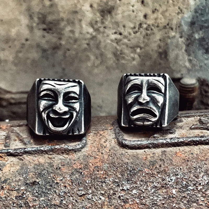 Маска Мужская из нержавеющей стали | Украшения и аксессуары