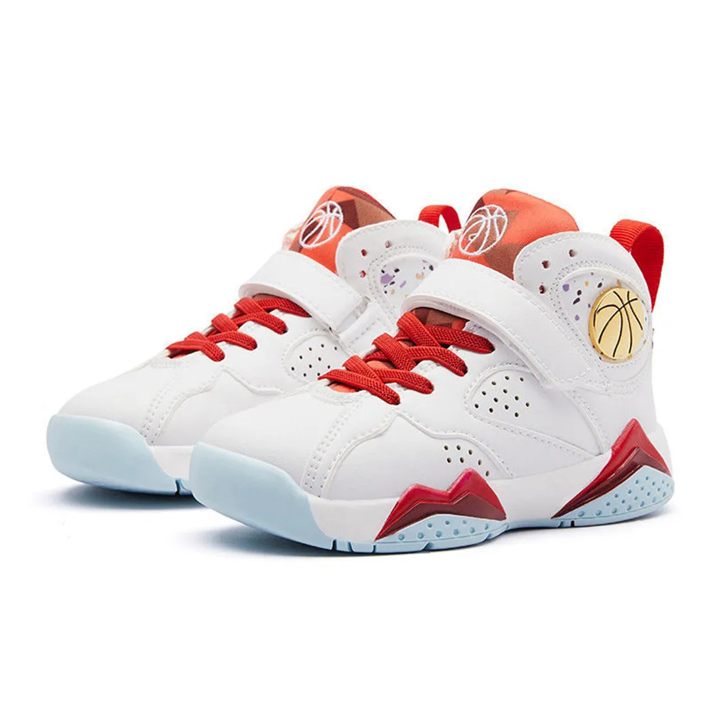 

Модные кроссовки для баскетбола для девочек и мальчиков, дышащая Нескользящая детская обувь, новинка 2021, спортивная обувь для средней школы