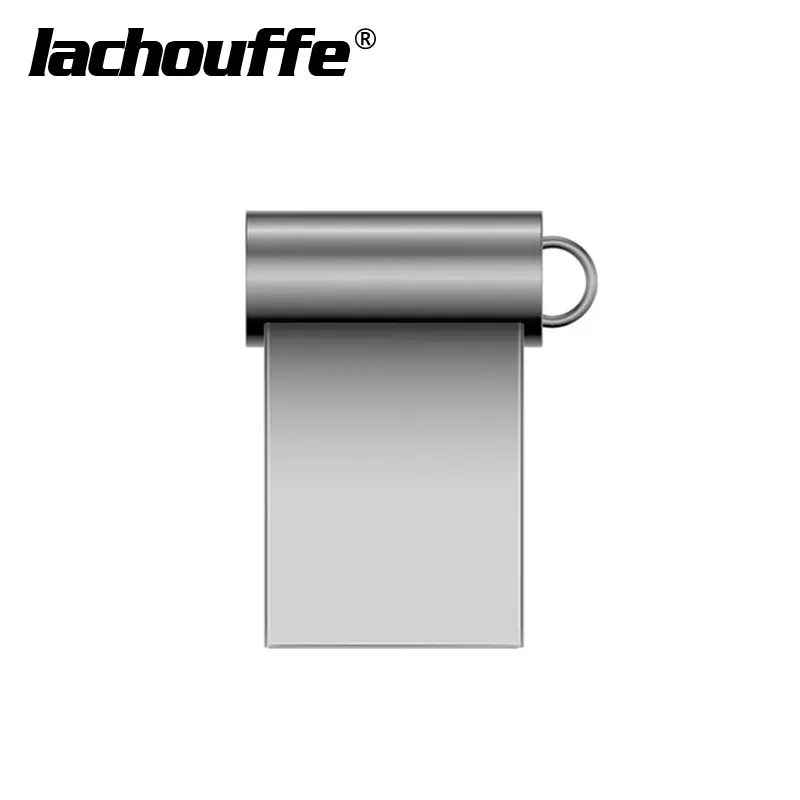 silver Реальная емкость USB флеш-накопители 64 Гб 128 ГБ мини usb 8 ГБ 16 ГБ 32 ГБ металлическая ручка ключ usb диск флэш-карта памяти флешка - Цвет: silver