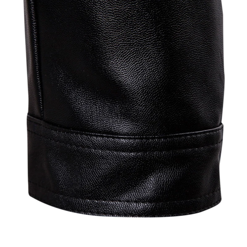 

Autumn Motorcycle Jacket Fashion Leisure Ackets Breathable Moto Pu Leather Zipper Jacket For Callant Men's Motorcycle Jackets