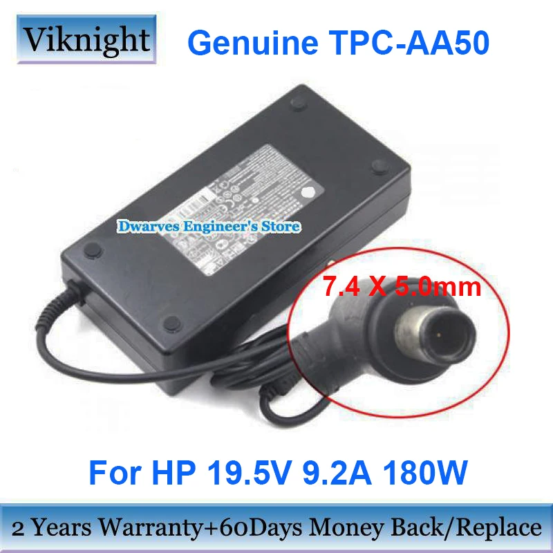 

Genuine 613766 611485-001 TPC-AA50 19.5V 9.2A AC Power Adapter for HP MONITOR B0Z61AV AP9001 ENVY TOUCHSMART COMPAQ ELITEDESK