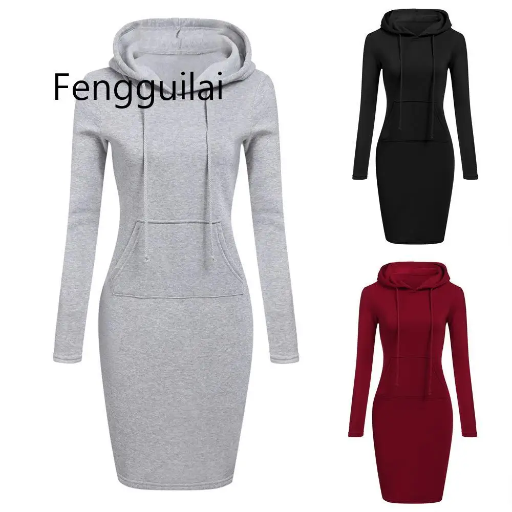 2020 Autumn Winter Women Hoodies Long Sweatshirts Patchwork Fashion Female Pullovers Hoodie Tops Causal  Feminino Coats