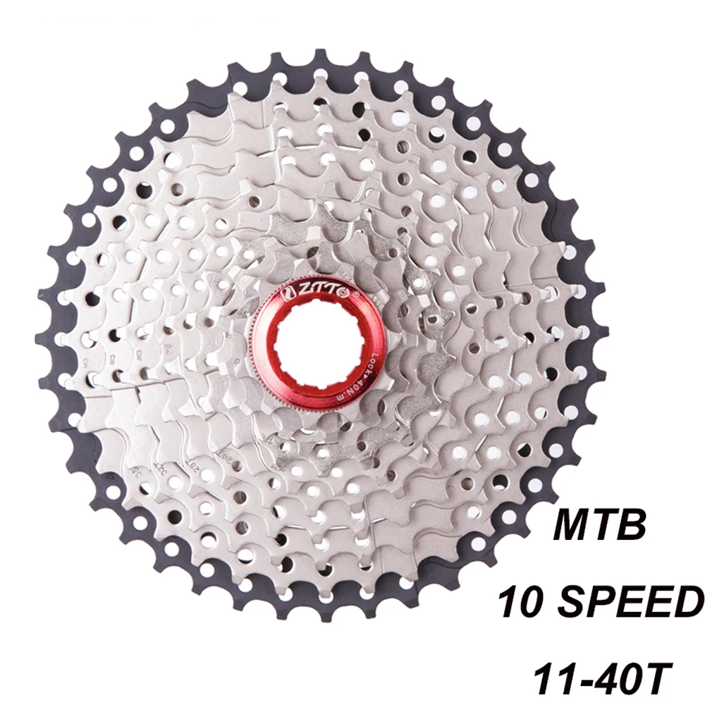 ZTTO горный велосипед MTB 10 скоростей 11-40t 11-42t Casette велосипед свободного хода совместим с SR SH K7 XT SLX XO X0 X9 X7 запчасти для велосипеда