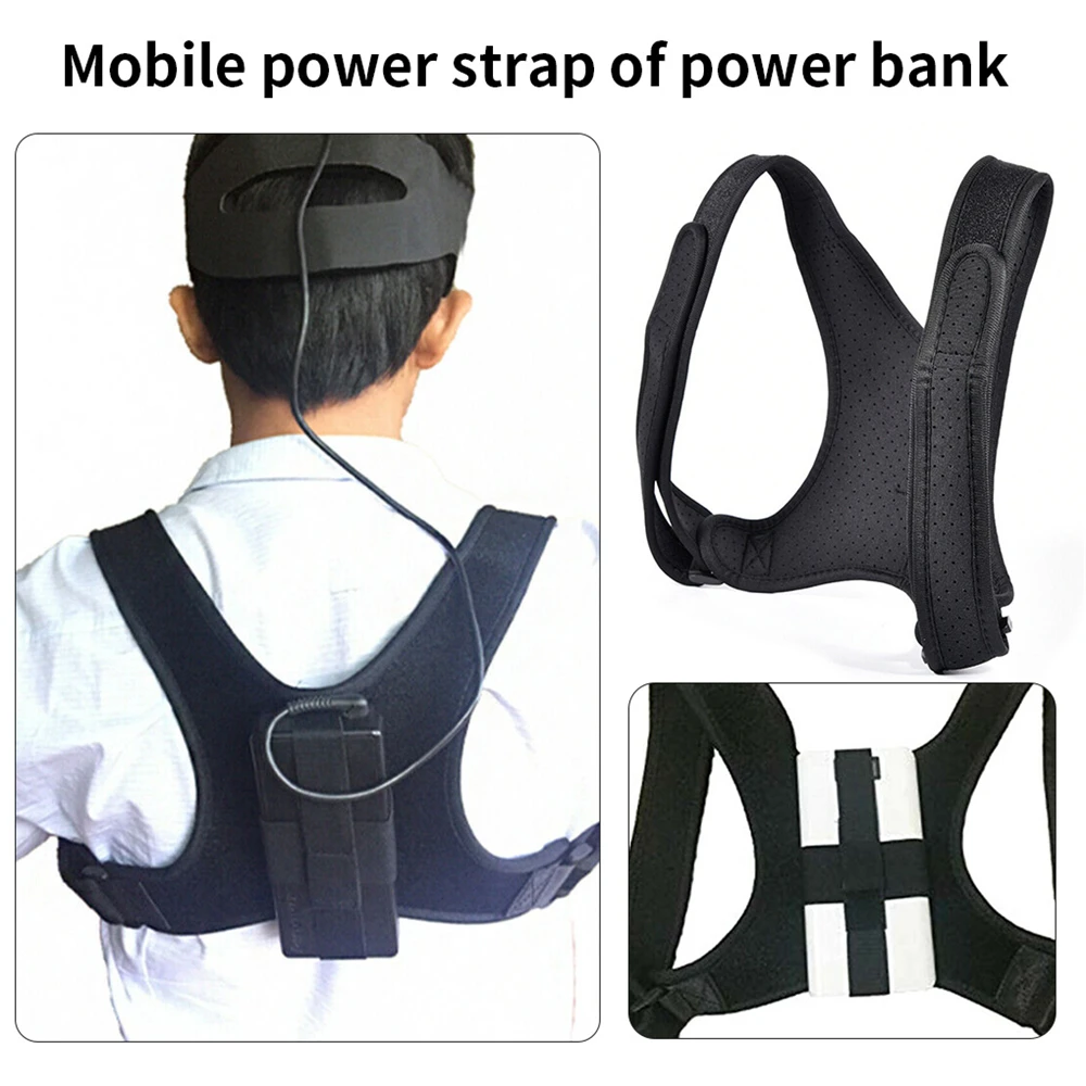 

Shoulder Belt Battery Power Bank Replacement for Oculus Quest 2 Adjustable Back Shoulder Strap