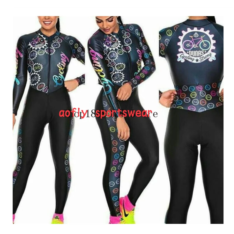 Женская одежда для велоспорта комбинезон Dunas женские велосипедные комбинезоны с