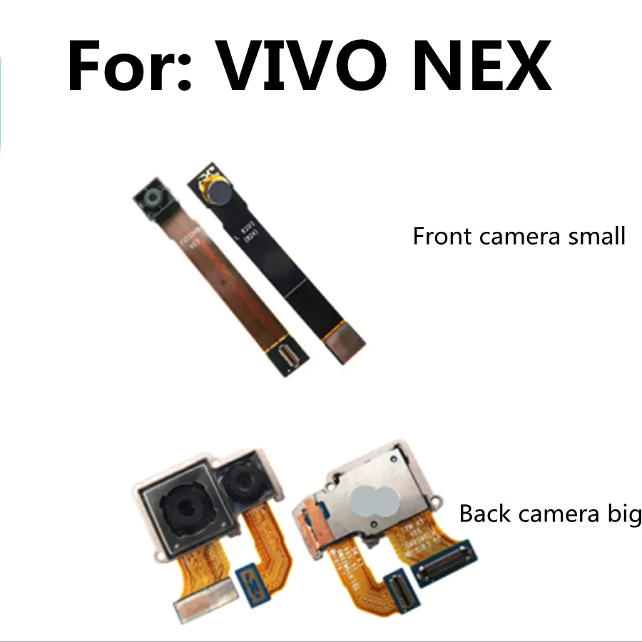 

Front/Rear Back Camera For VIVO NEX Dual Camera Flex Cable Rear Front Replacement Parts Module Sensor parts