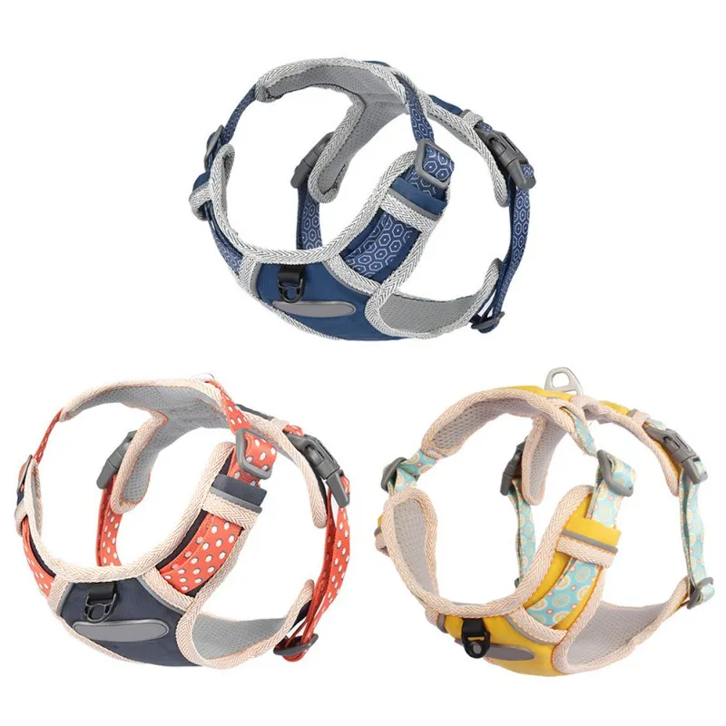 

Pet Polyester Harness For Leash Reflective Safe Walking Vest For Small And Medium Dogs-
