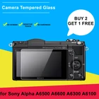 2 шт. A6400 Камера стекло для объективов цифрофой камеры Sony Alpha A6500 A6600 A6300 A6100 с уровнем твердости 9H для экрана из закаленного стекла с уровнем твердости ультра тонкий Экран защитная пленка