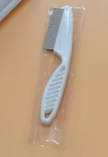 small size white Расческа для ухода ха шерстью животных собака кошка волосы мех осыпается Триммер Уход грабли гребень для чистки Gilling инструмент для удаления щеточки Slicker аксессуары - Цвет: small size white