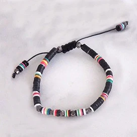 bracelet Lohri кристалл натуральный камень стекло браслет из бисера натуральный настоящий четырехлистный клевер талисманы браслет подарок на удачу браслеты для женщин - Окраска металла: bracelet