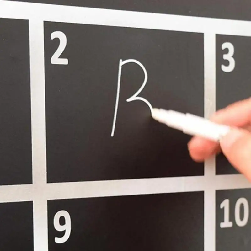 Белая жидкая меловая маркировка стеклянная доска ручка белая чернильная оконная