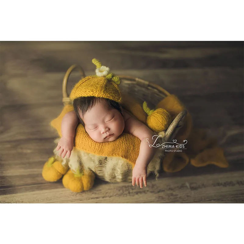 Реквизит для фотосъемки новорожденных шапка реквизит фотостудии вязаные