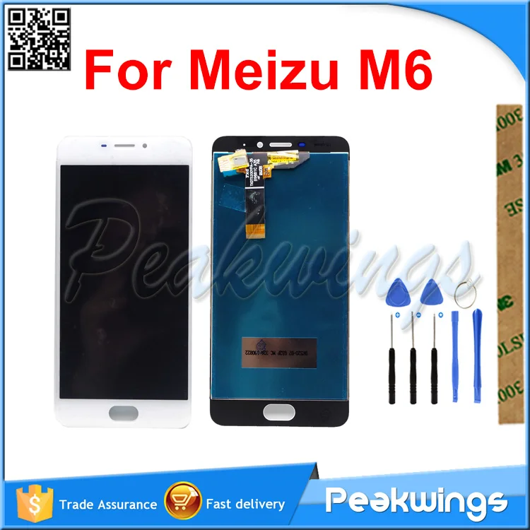 Протестированный ЖК-экран для Meizu M6 ЖК для Meizu M6S ЖК-дисплей для Meizu M6T ЖК-дисплей с сенсорным экраном в сборе