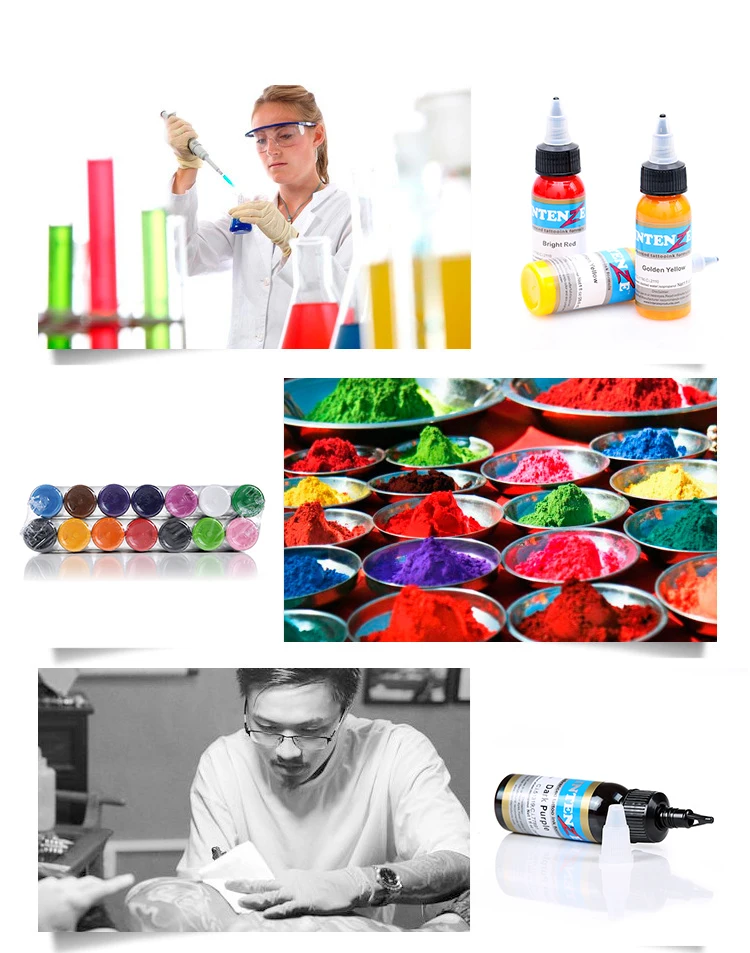 Перманентный макияж пигмент профессиональное коричневое цвет чернил для