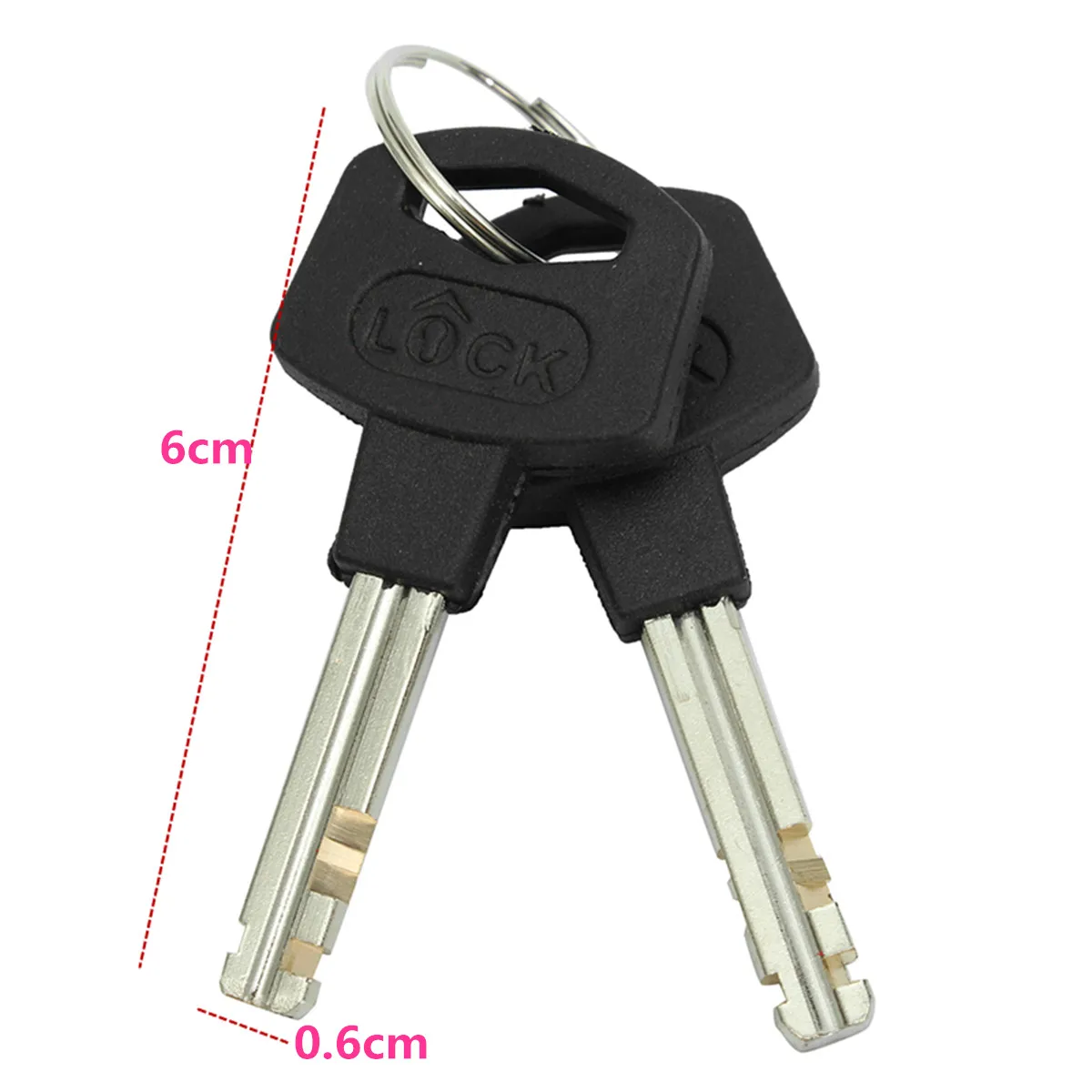 

New 5 Colors Metal Motorcycle Scooter Security Anti-theft Wheel Disc Brake Lock Alarm Kit + Reminder Cable & Alarm Lock Bag
