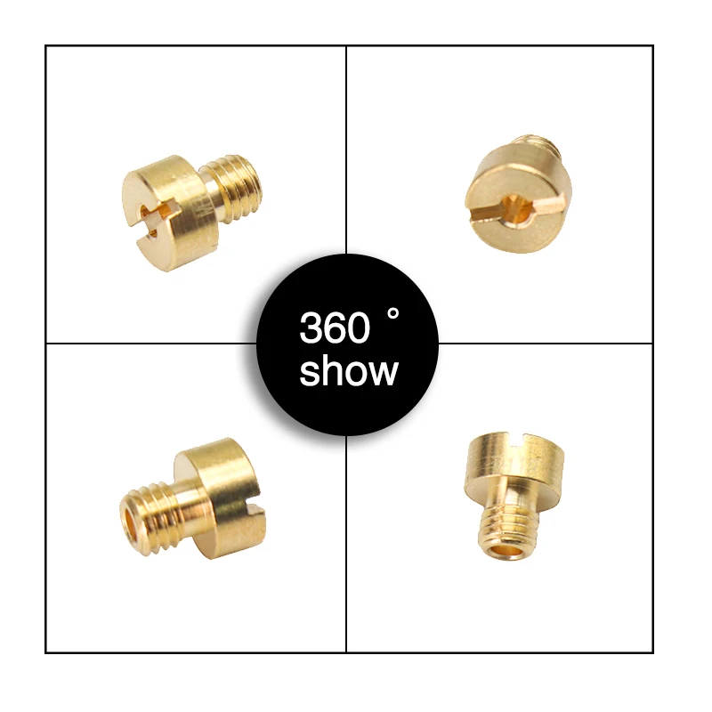 Карбюратор для мотоцикла SCL Racing 10 шт. основной резьбовой инжектор насадка размер