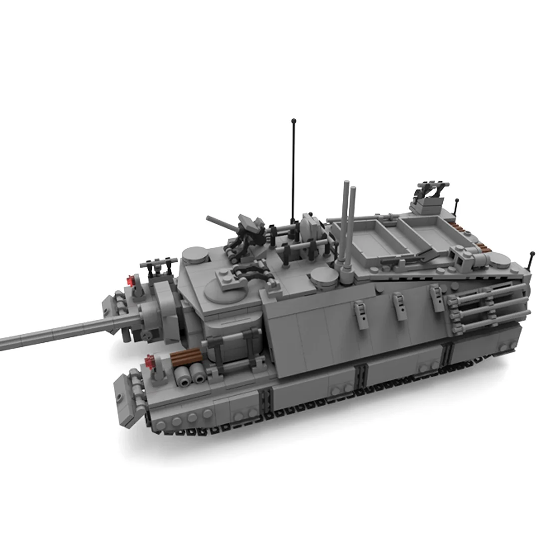 

1047 шт., креативные строительные блоки MOC Второй мировой войны