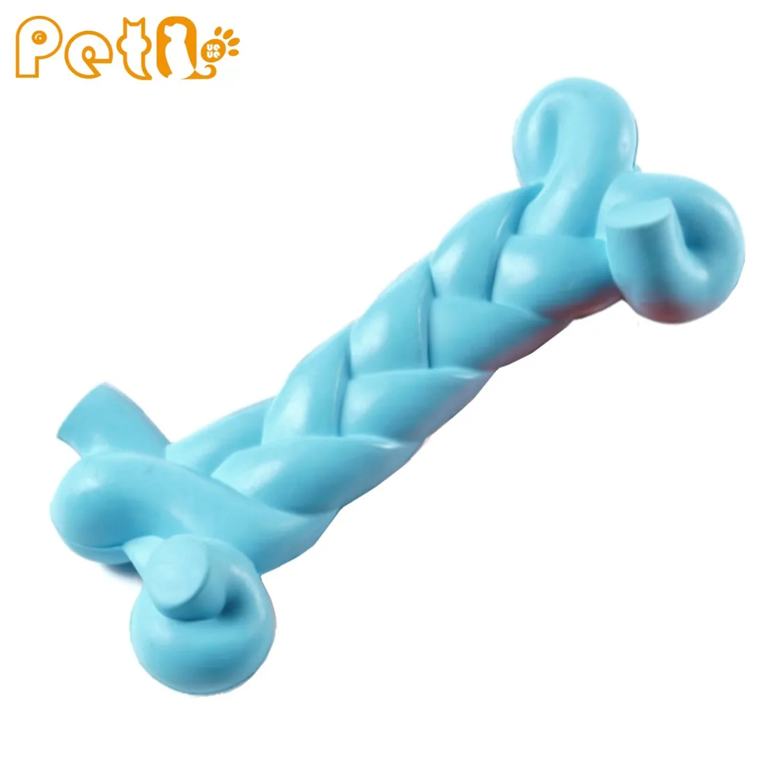 

Лидер продаж, игрушка для домашних животных pettail, Нетоксичная резиновая игрушка в форме кости с ароматом говядины, игрушка для собак для чис...