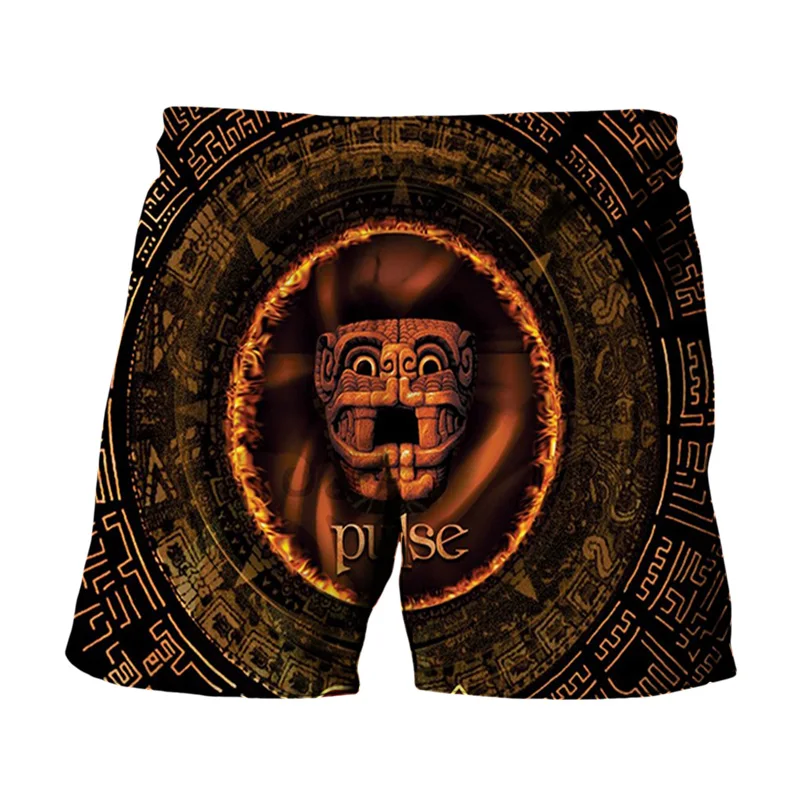 

Cool Summer 3D Printing Skull Bizarre Men's Sexy Swimsuit Shorts Running Surfing Quick-Drying Men's Beach Shorts 2021