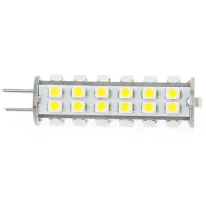 Светодиодная лампа-кукуруза G6.35, 5 шт.лот, 51 светодиод, 3528SMD, белый, теплый белый, 12 В постоянного тока, 12 В переменного тока, 24 В переменного тока, 24 В переменного тока, 3 Вт, 5 шт.лот