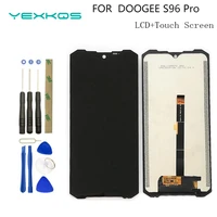 new 6 22 inch doogee s96 pro lcd display touch screen digitizer 100 original lcdtouch digitizer for s96 pro replacementtools