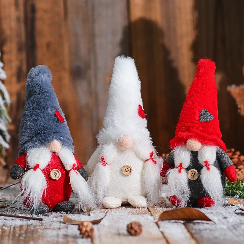 FUNBAKY 22 см Rudolf рождественские украшения куклы для дома елки новогодний декор