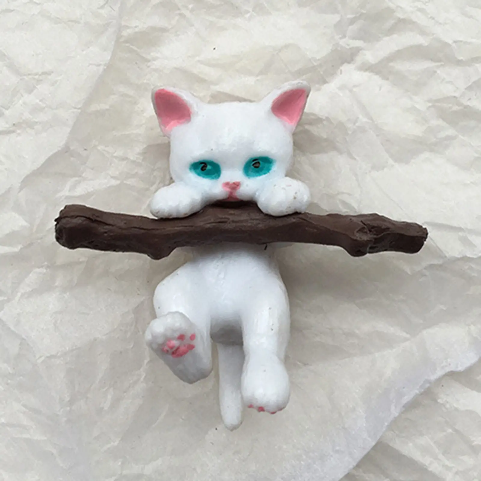 

Branch Cat Car Pendant Rearview Mirror Resin Pendant Car Interior Decoration Gifts Hanging Decoration Supplies