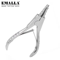 piercing plier stainless steel pliers body piercing pliers tools clamp forcep piercing supplies tattoo accessories free shipping
