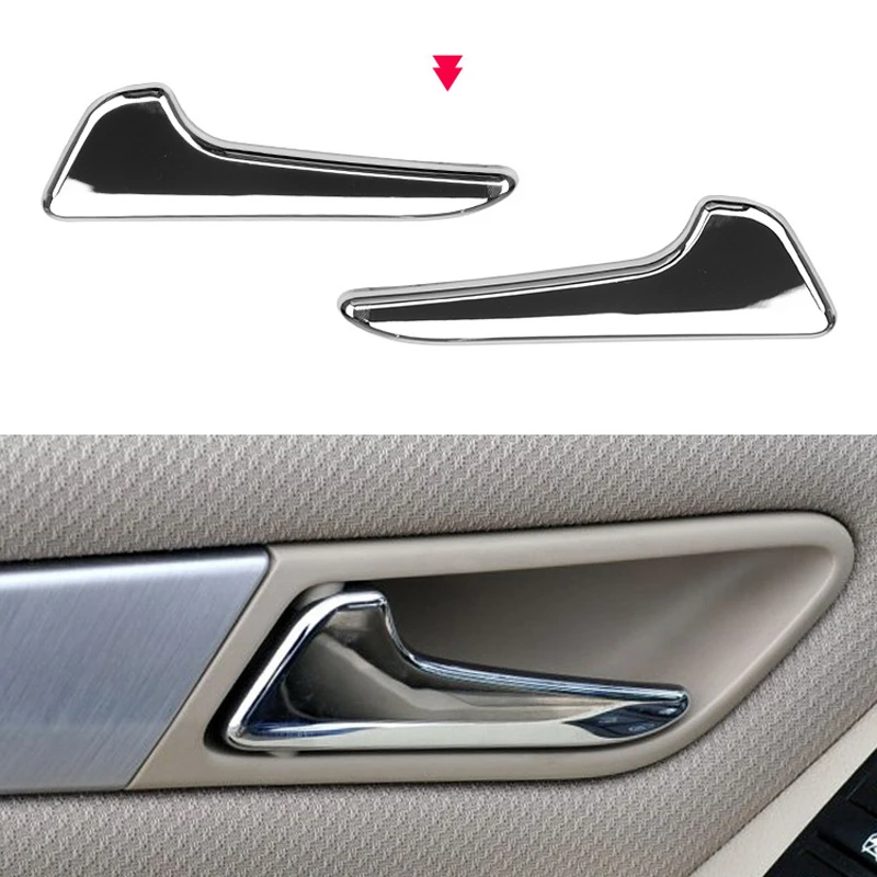 1 шт. для Mercedes Benz A Class W169 B W245 хромированные автомобильные внутренние дверные ручки