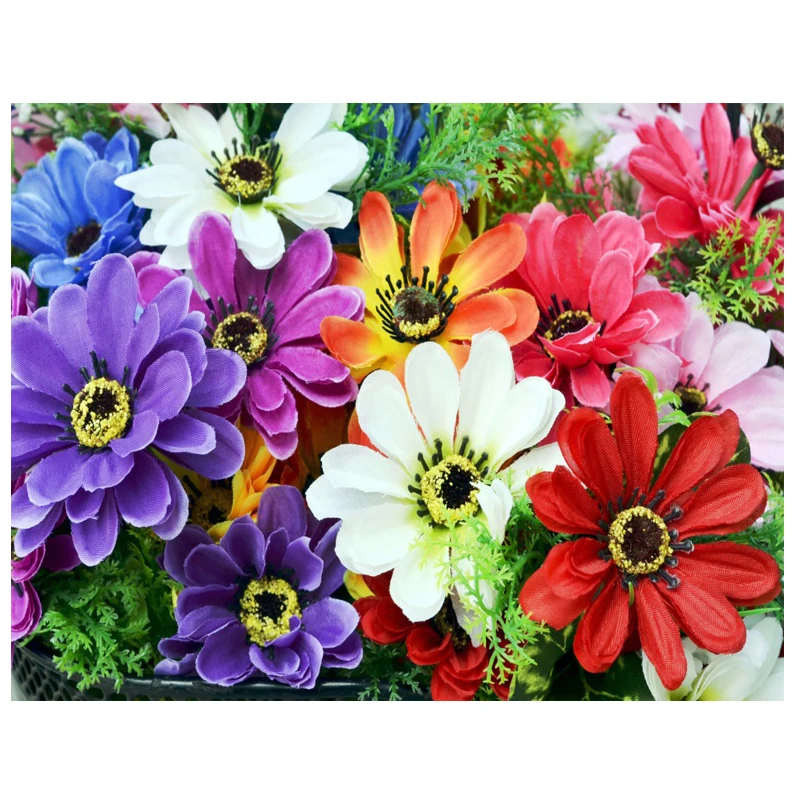 

New arrival diamond mosaic full display colored flowers,diamond painting full square resin drill crystal diamond embroidery sale