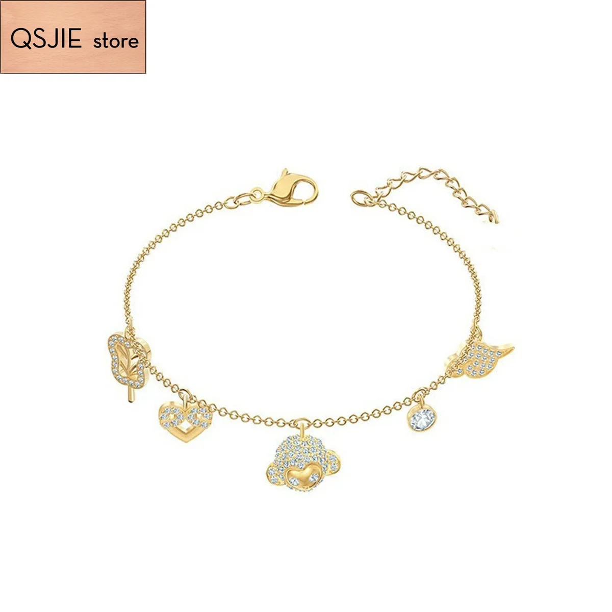 

High quality SWA 2020 cloud monkey banana fan Bracelet Fashion Jewelry
