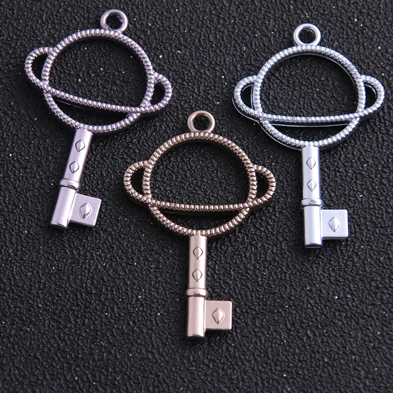 4 шт 29*46 мм Три цвета сплав ювелирные аксессуары Подвеска Земля полый клей пустой