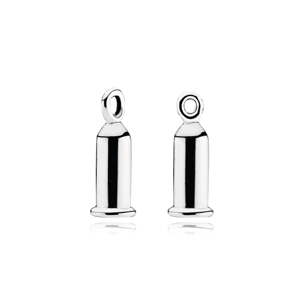 100% 925 пробы: золотой серебристый розовый блестящий дизайн с бантом серьги баррель